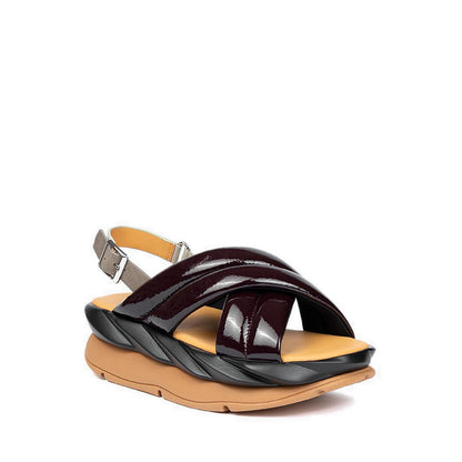 Mellow Me Sandals - Plum