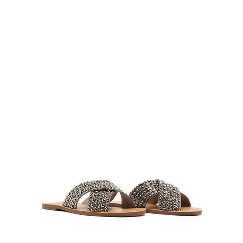 C3001400590001 Flats Sandal- Grey