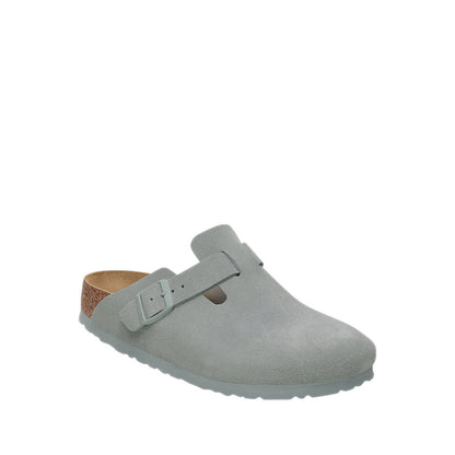 Birkenstock Boston Suede Leather Pure Sage