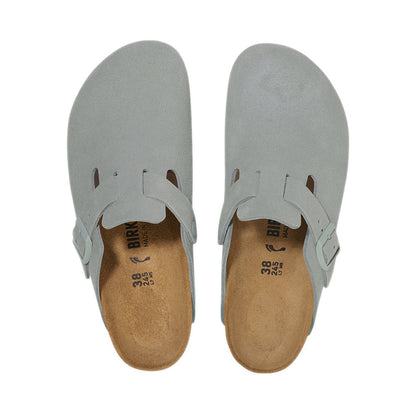 Birkenstock Boston Suede Leather Pure Sage