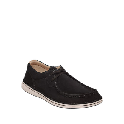 Pasadena Suede Leather Black