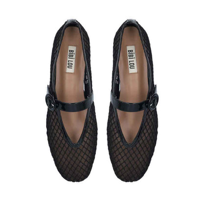 Flats 616Z77Vk - Black