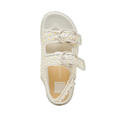 Dolce Vita STUART FLORAL Women's Sandals - White