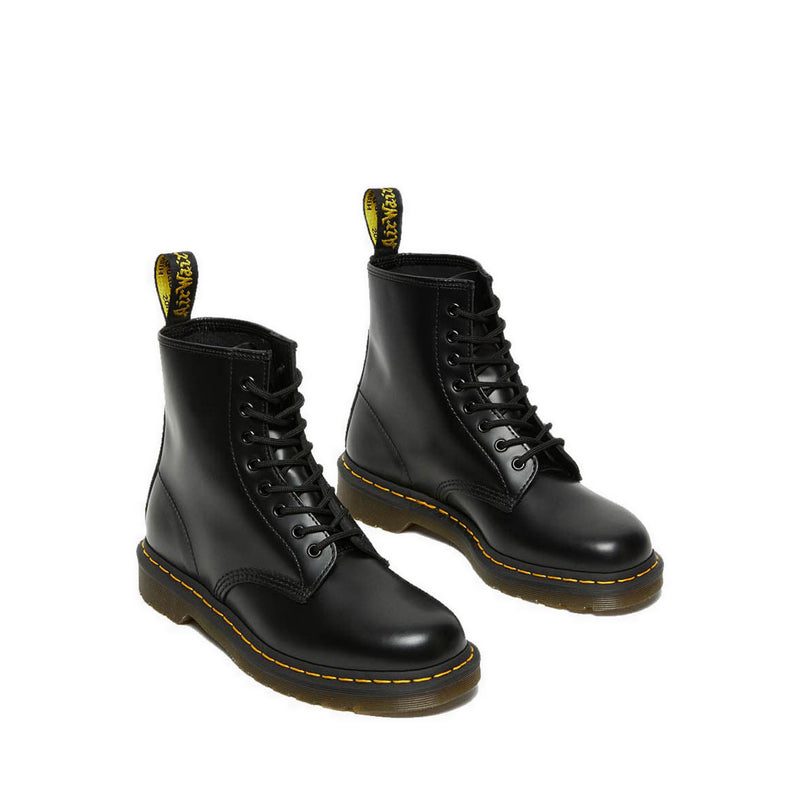 Core 1460 Unisex Boots Black Smooth Lineashoes