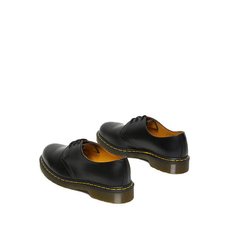 Core 1461 Unisex Shoes- Black Smooth