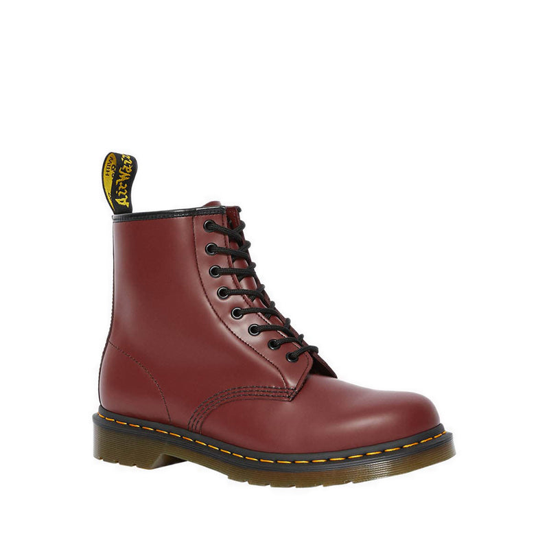 Unisex 1460 Smooth Boots Cherry Red Lineashoes