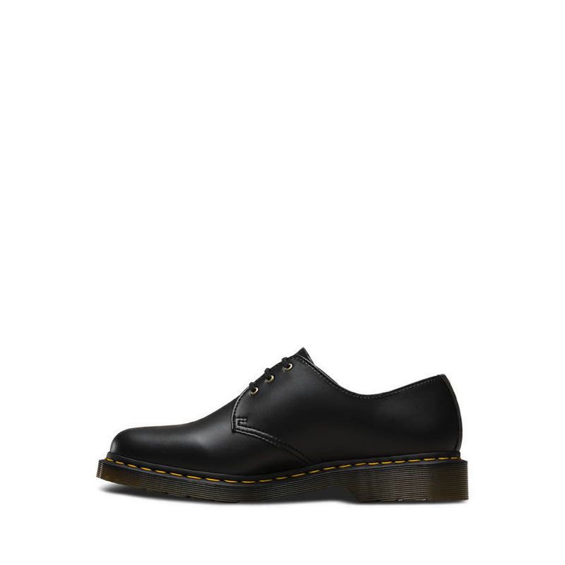 Vegan 1461 Unisex Shoes - Black Felix Rub Off