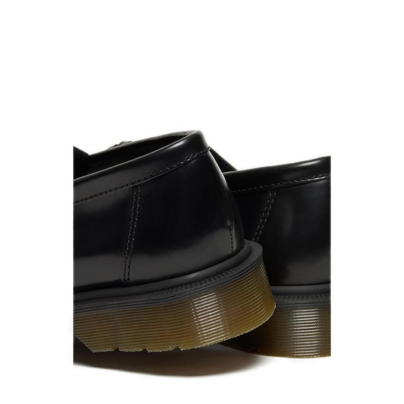 Adrian Unisex Shoes- Black Polished Smooth