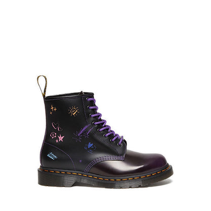 1460 BT21 Unisex Boots- Purple + Black