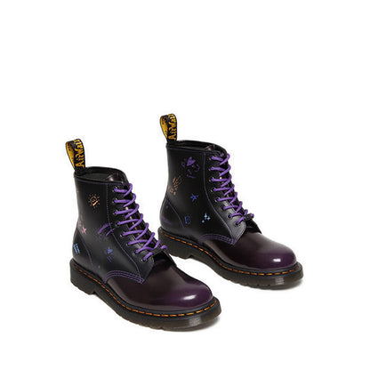 1460 BT21 Unisex Boots- Purple + Black