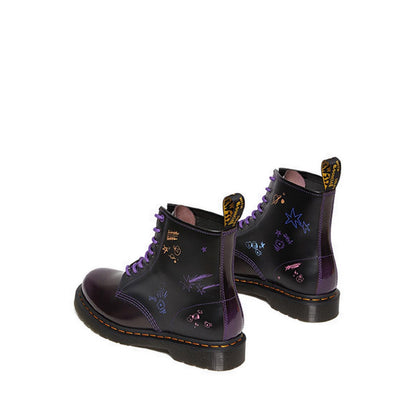 1460 BT21 Unisex Boots- Purple + Black