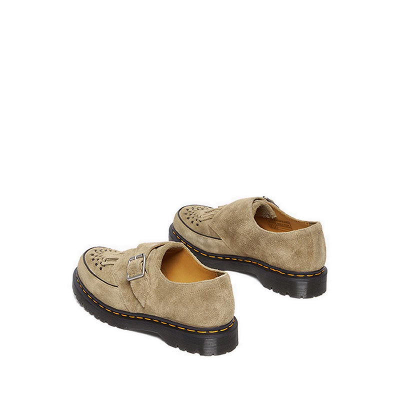 31501439 - Ramsey Suede Kiltie Buckle Creepers - Savannah Tan