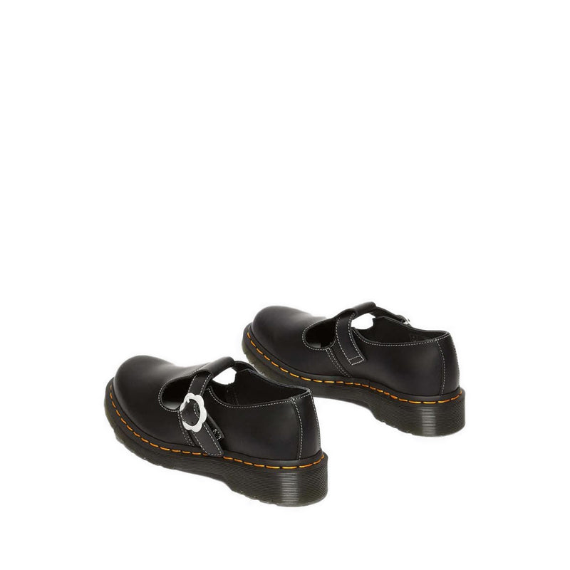 Polley Flower T-bar shoes - Black