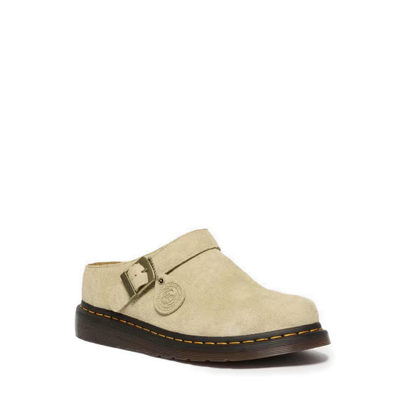 Isham Desert Oasis Suede Mules - Beige