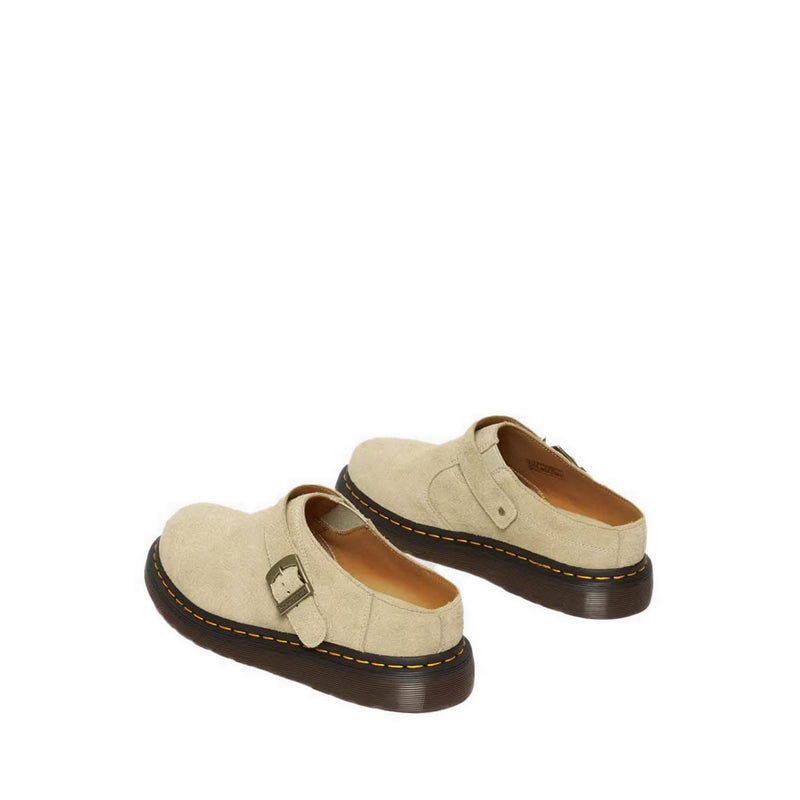 Isham Desert Oasis Suede Mules - Beige