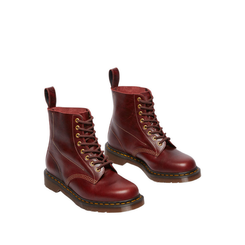 1460 Pascal Love Letter Burgundy Boots