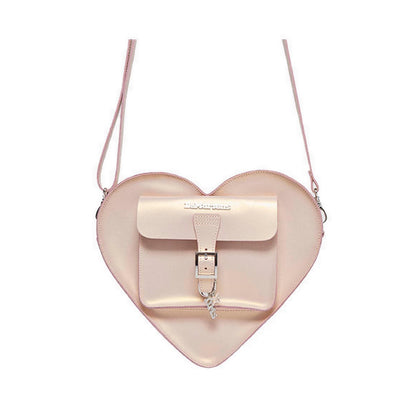 Heart Backpack Powder Pink+Gold