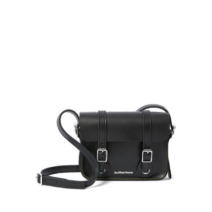 Dr. Martens Core 7" Leather Satchel- Black Kiev