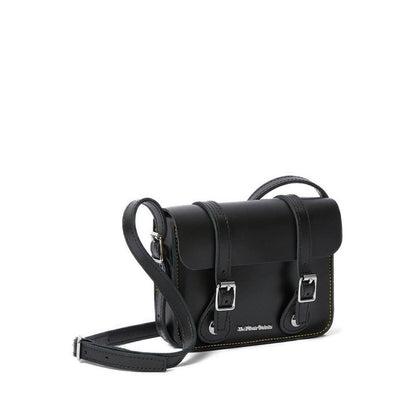 Dr. Martens Core 7" Leather Satchel- Black Kiev