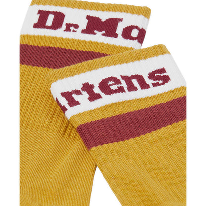 Athletic Logo Sock Mustard