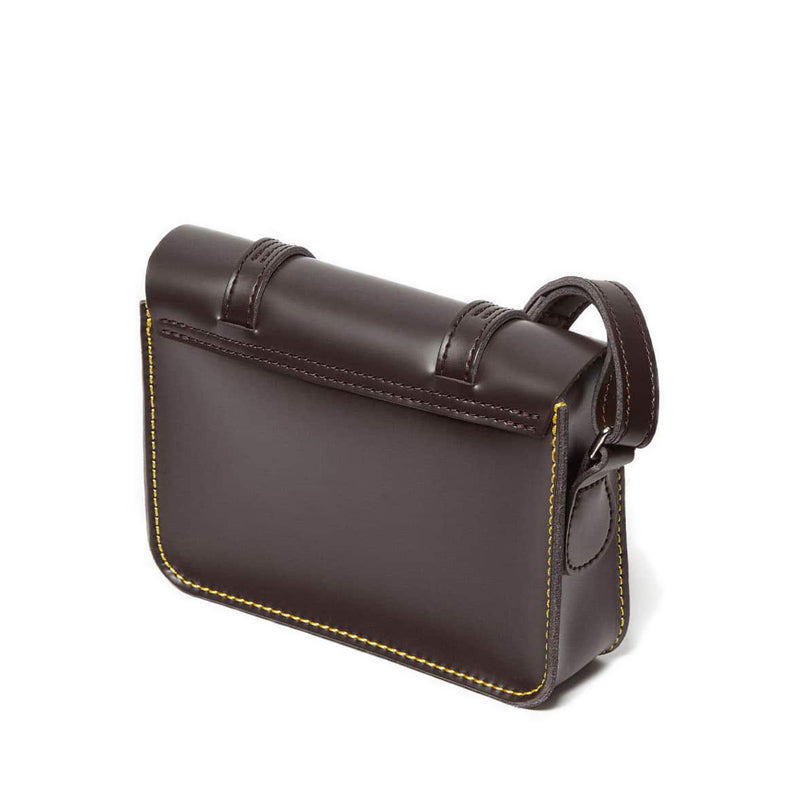 7" Satchel- Burgundy Kiev+ Smooth