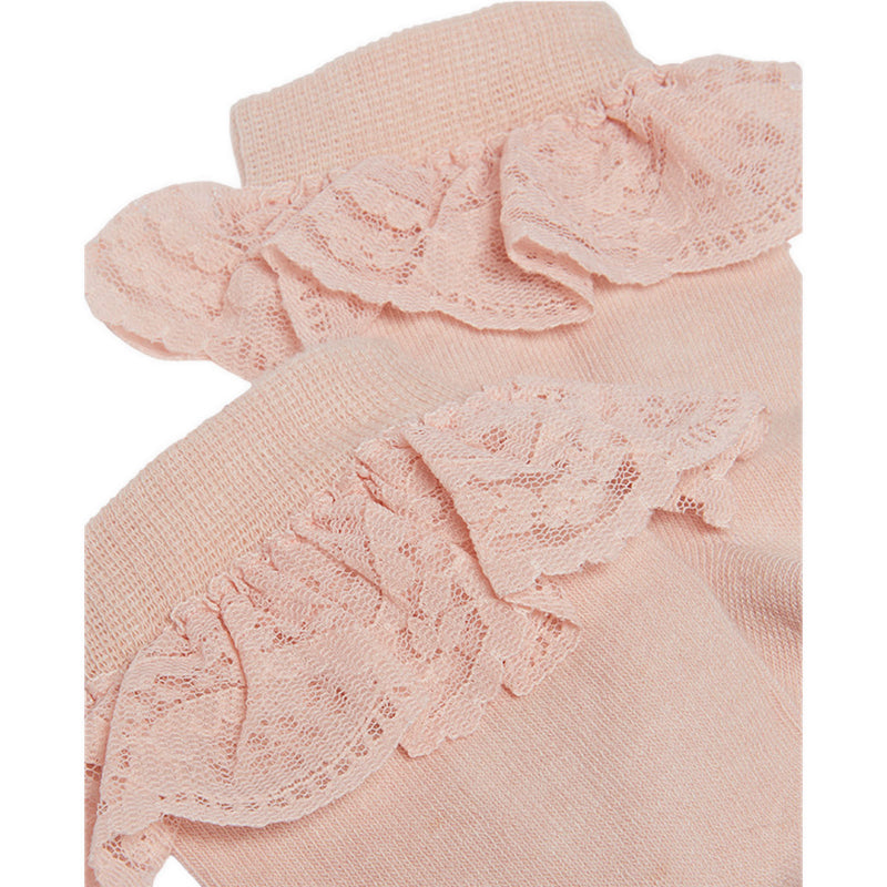 Frill Sock Pink