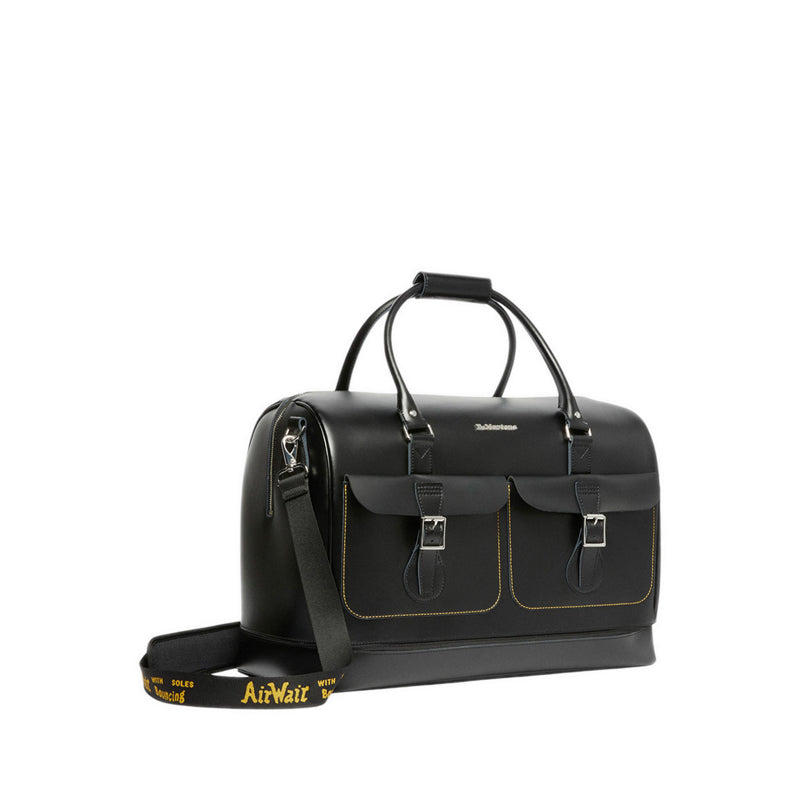 5" Satchel Bag Black Kiev+ Smooth