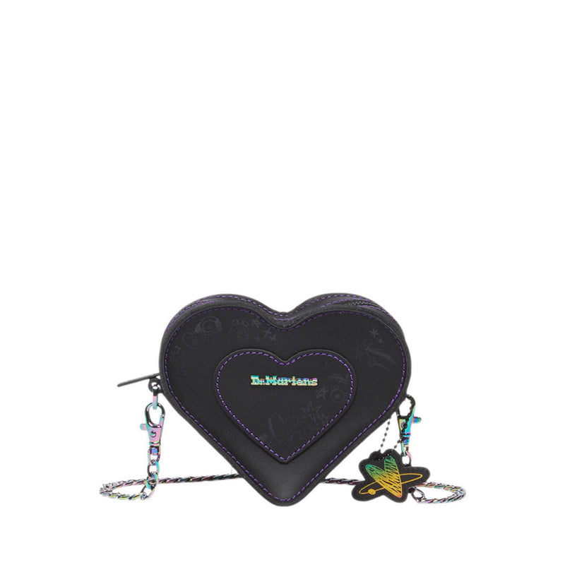 Dr. Martens Mini Heart Bag BT21 Black Nappa