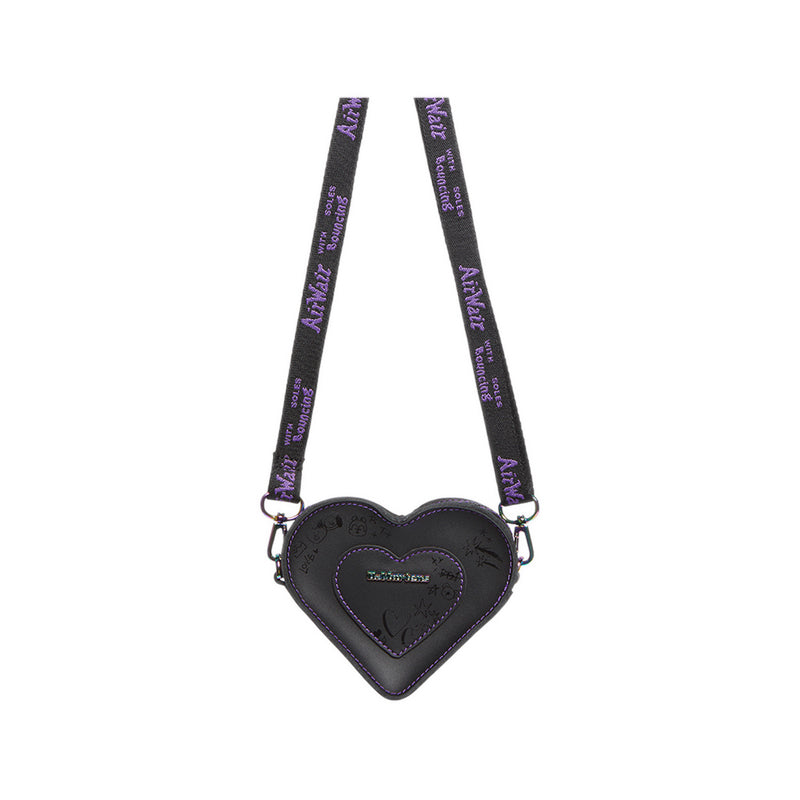 Dr. Martens Mini Heart Bag BT21 Black Nappa