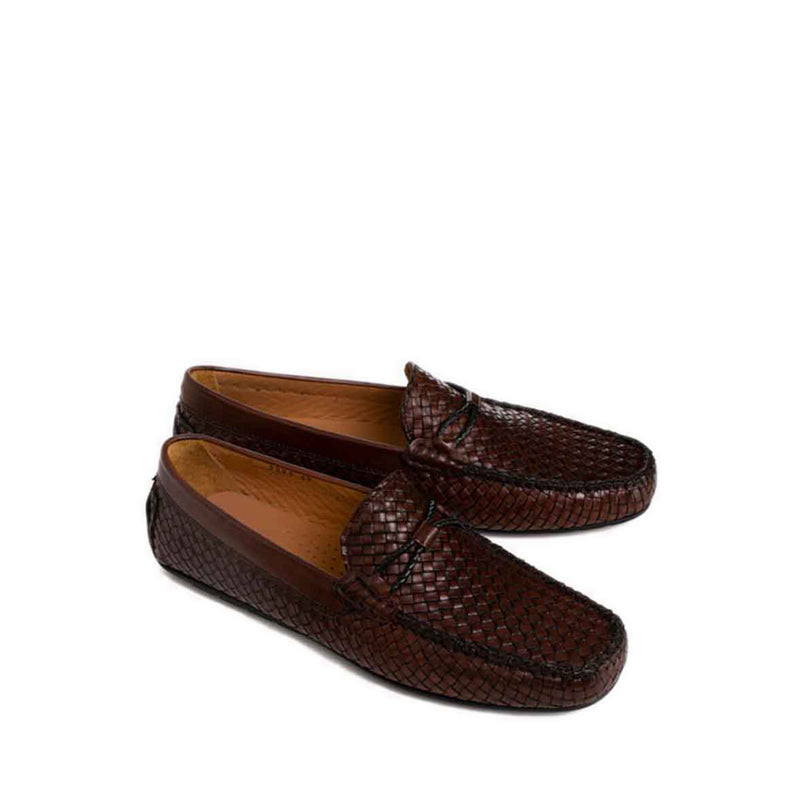 2291 Loafers Shoes - Brown