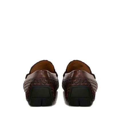 2291 Loafers Shoes - Brown