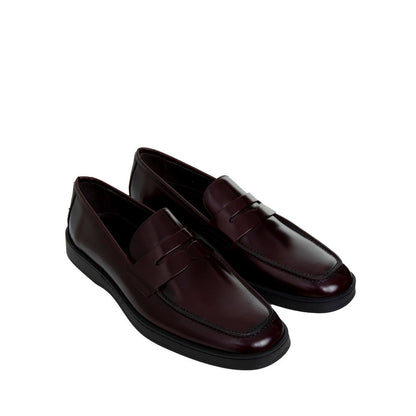 2844 Loafers Shoes - Maroon