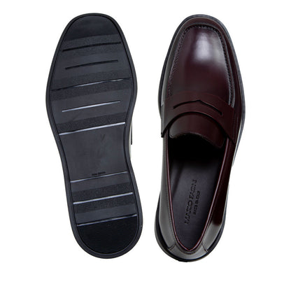 2844 Loafers Shoes - Maroon