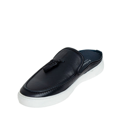 347012 Men's Slip On Shoes - Navy