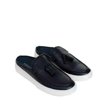 347012 Men's Slip On Shoes - Navy