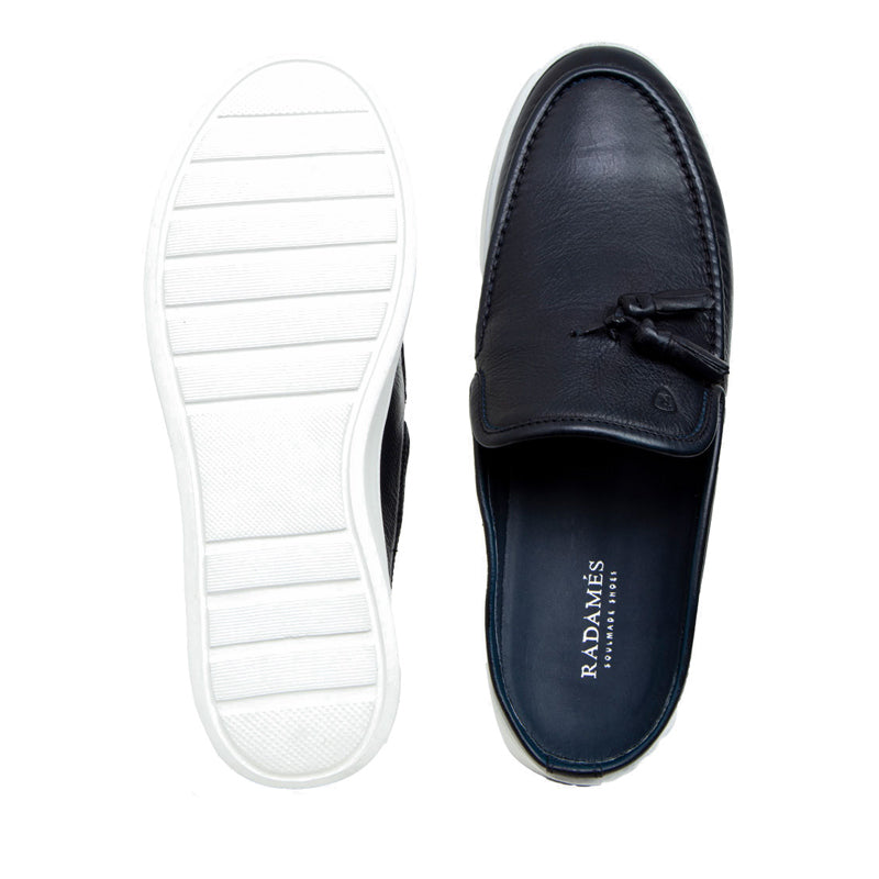 347012 Men's Slip On Shoes - Navy