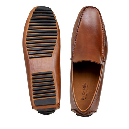 361000-A Men's Formal Shoes - Brown