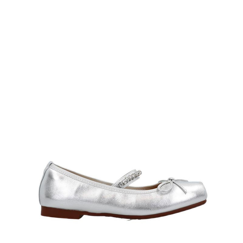 39917-SLR Women Flats - Silver