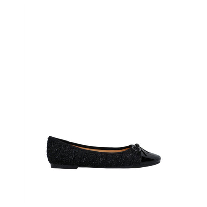 610-16 Women's Flats- Black