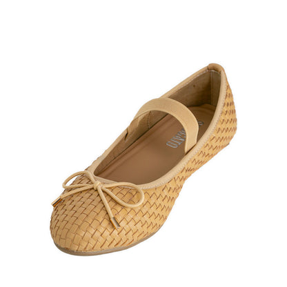 719-1-AP1 Ballerina Flats - Apricot