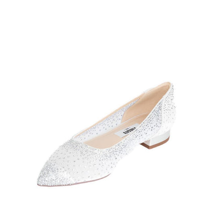 9A961-Wht Flats - White