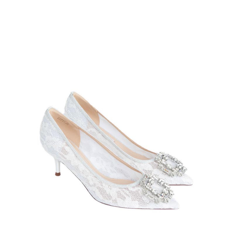 9Nw83-Wht Heels - White