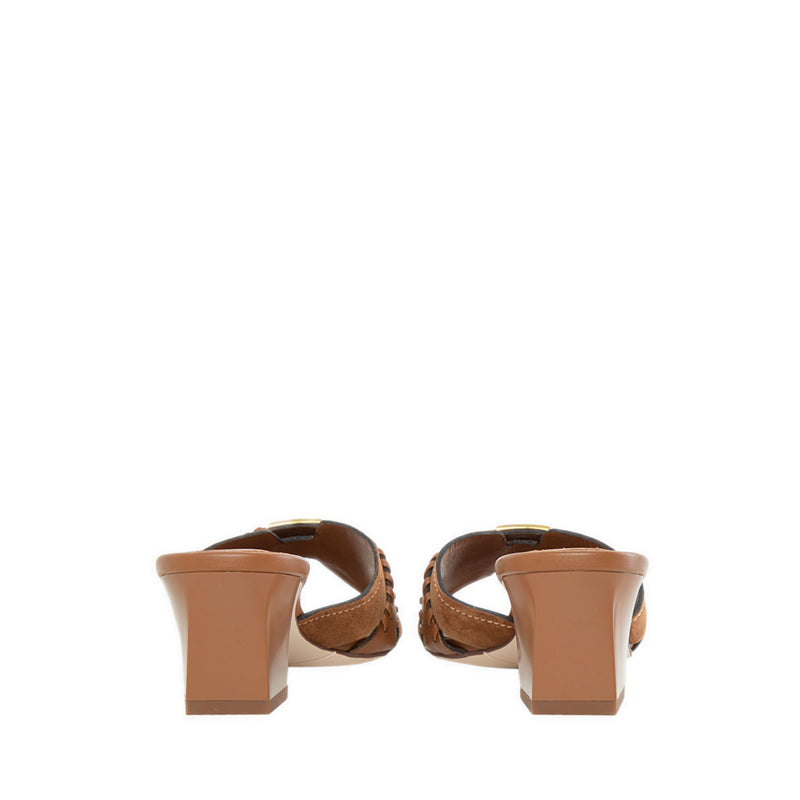 EBI39-CEF Sandal Heels - Coffee