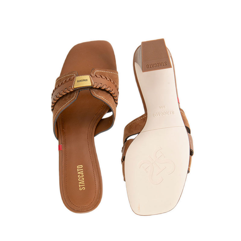 EBI39-CEF Sandal Heels - Coffee