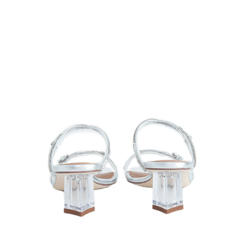 EBI60-SLR Sandal Heels - Silver