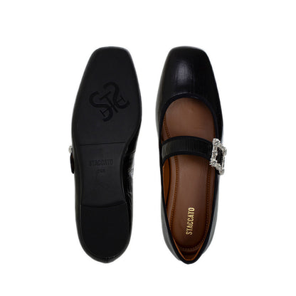 EPQ10-005 Ballerina Flats - Black