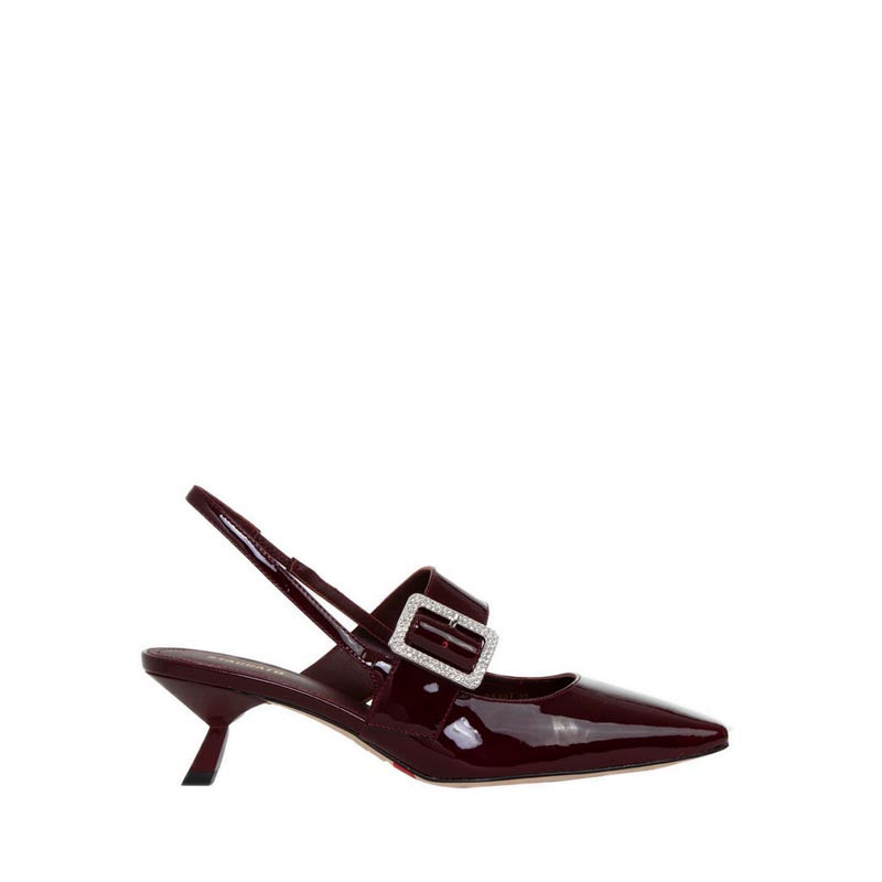 ES807-XM0 Heels - Burgundy