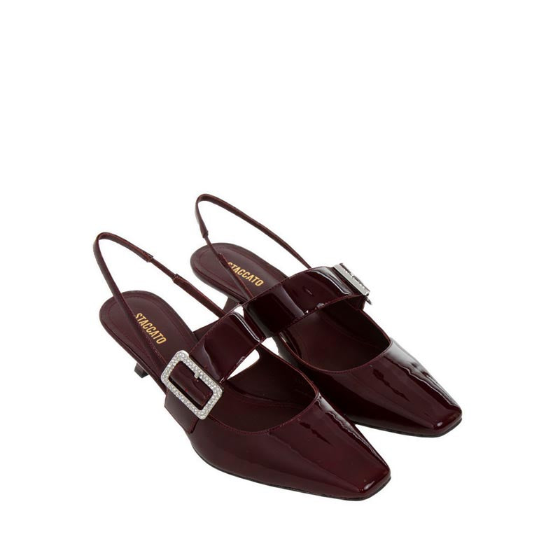 ES807-XM0 Heels - Burgundy