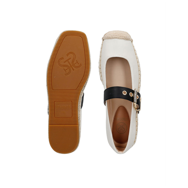 EVC01-018 Espadrilles Flats - Beige