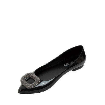 JELY6-005 Flats - Black